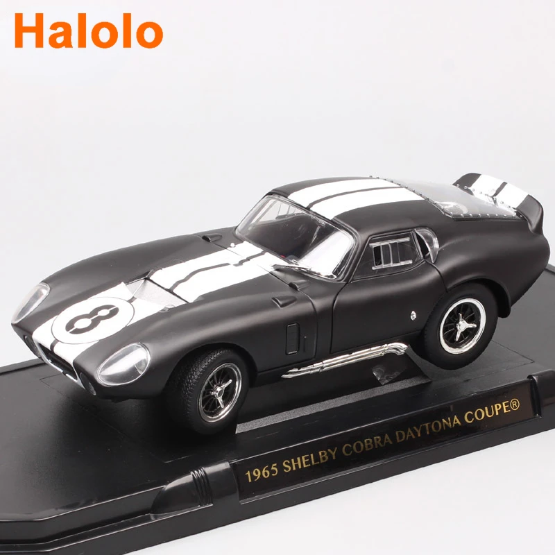 1:18 1965 Shelby Cobra Dayona Coupe High Simulation Diecast Car Metal Alloy Model Car Toy For Children Gift Collection