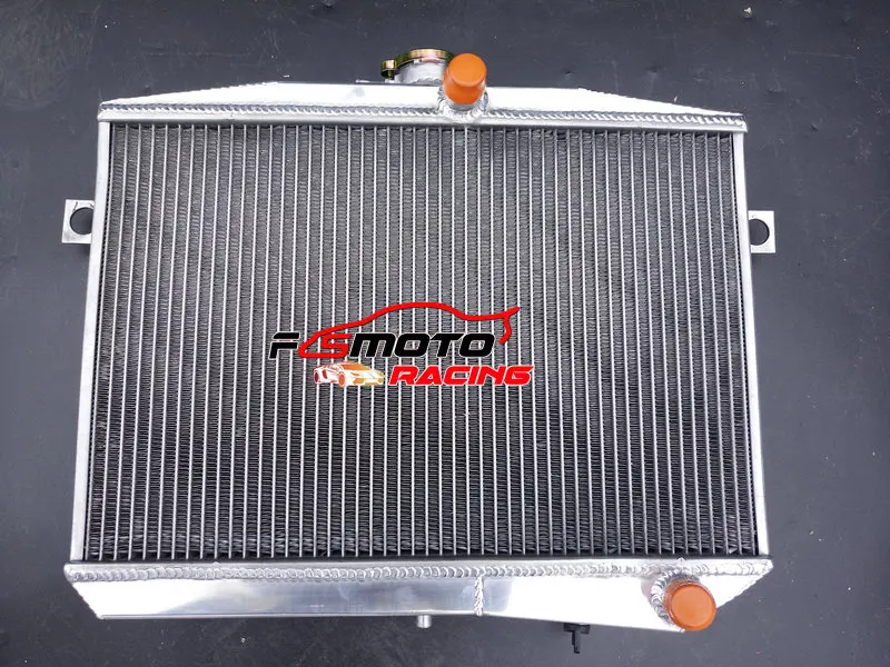 Raffreddamento Radiatore In Alluminio A 3 File Per Motore Volvo Amazon P1800 B18 B20 Gt 1959-1970 Mt