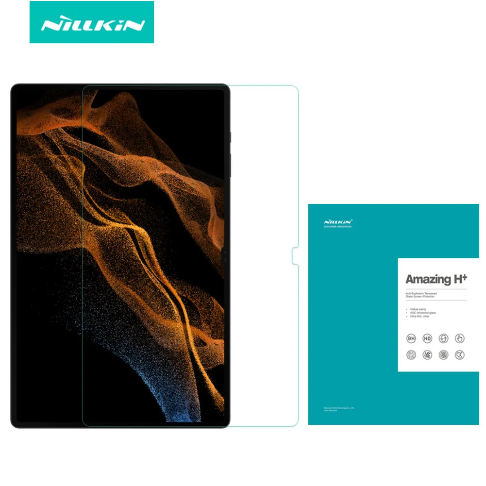 Nillkin Per Samsung Galaxy Tab S8 Vetro Ultra Temperato Per Samsung Galaxy Tab S8/S8 Plus Hd Screen Protector Tab S7/S7 Plus Film