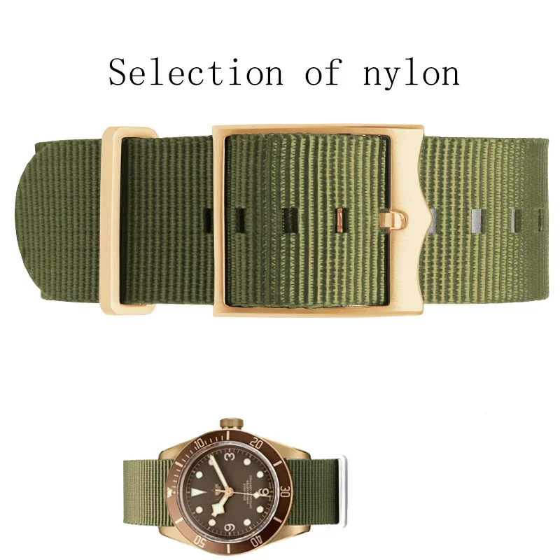 Cinturino Militare In Nylon Per Cinturino Orologio Tudor 22Mm Truppe Francesi Nato Zulu Accessori Per Bracciale Paracadute 22Mm