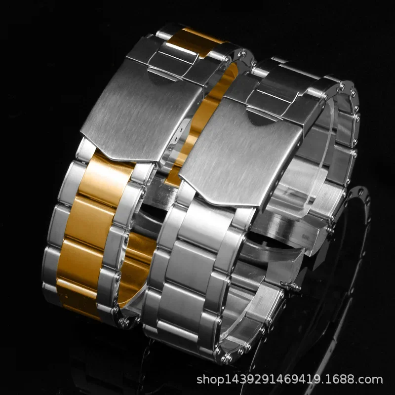 Per Cinturino Per Orologio Tudor Cinturino In Acciaio Serie In Acciaio Oro Massiccio Catena Da Uomo E Da Donna In Acciaio Fine 20Mm 22Mm