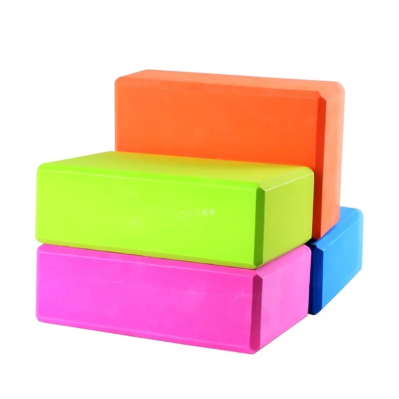 Eva Yoga Block Foam Yoga Blocks Eva Yoga Brick Traning Gym Blocks Accessori Per Lo Yoga Attrezzature Per Pilates Stretching Body Shaping 1Pc