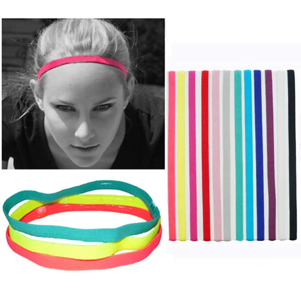 Fasce Per Capelli Yoga Sport Running Fascia Elastica Antiscivolo Fascia Per Capelli Fascia Elastica Per Palestra Sport Corsa Fitness Fascia Per Ciclis