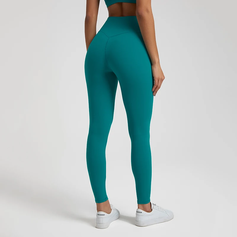 Push Up Butt V-Waist Yoga Pants 25 ''Fitness Sport Leggings Donna Burroso Soft Tummy Control Gym Legging Workout Collant