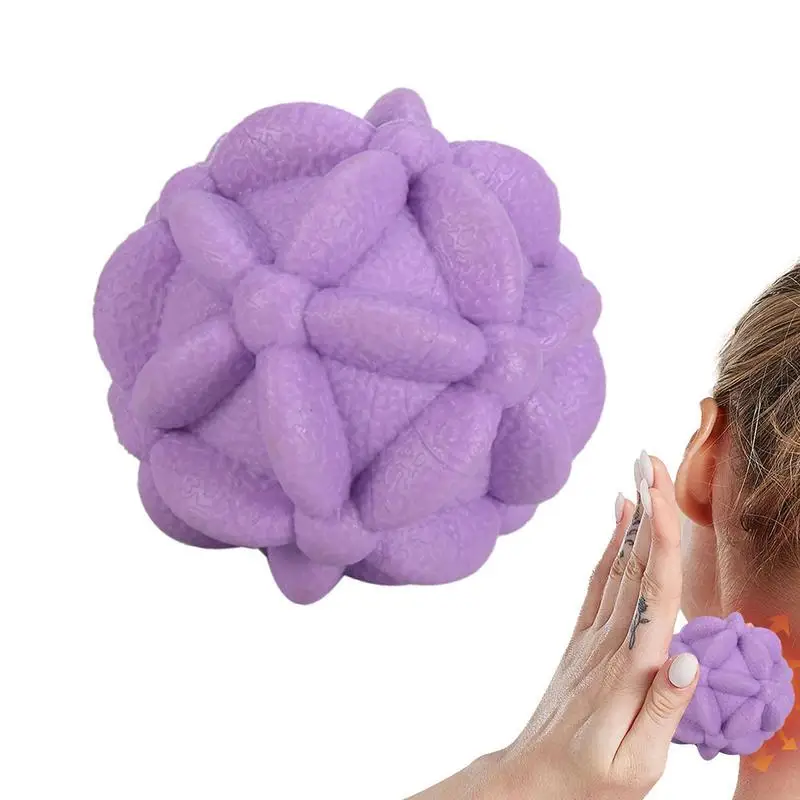 Sfera Da Massaggio Per Piedi Fascia Palla Massaggiatore Per Piedi Struttura Floreale Massaggio Con Palla Da Yoga Per Piedi Rullo Per Massaggio Ai Pied