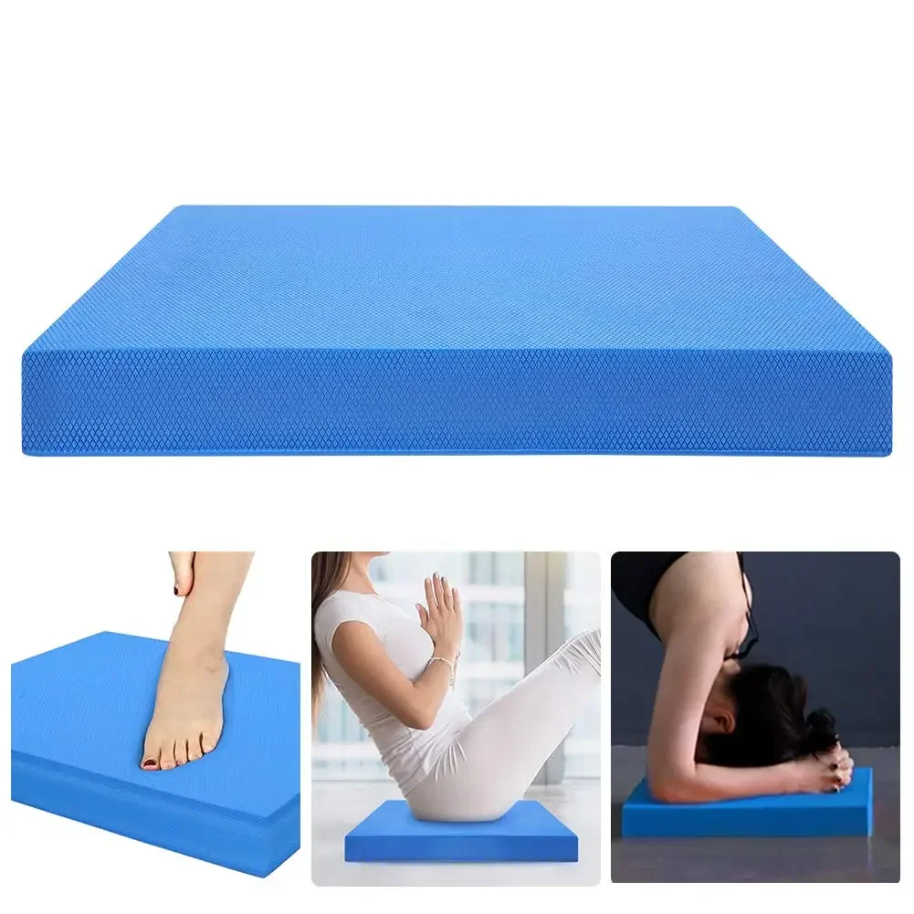Tpe Balance Pad Soft High Rebound Yoga Mat Cuscino Per L'Equilibrio Spesso Fitness Yoga Pilates Plank Hold Board Per La Terapia Fisica