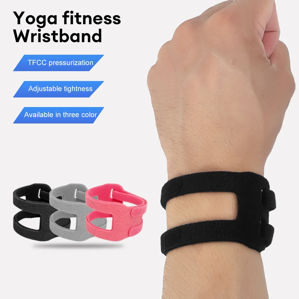 Supporto Regolabile Wrist Brace Sottile Sport Yoga Wrist Band Tear Triangolare Fibrocartilage Ferie Brace Ulnar Fix