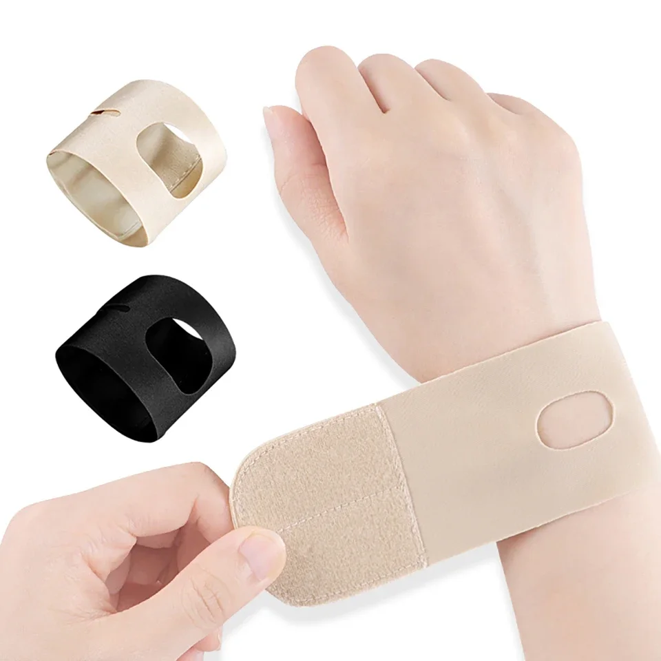 1Pc Portatile Regolabile Sottile Dolore Fascia Da Polso Brace Injection Tfcc Tear Injection Brace Uomo Donna Sport Yoga Soft Ulnar Fix Fascia Da Polso