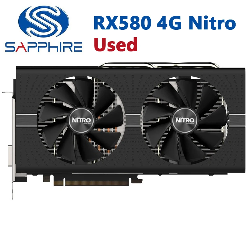 Schede Video Sapphire Rx580 4G Usate 2048Sp 256Bit Gddr5 Schede Grafiche Per Amd 7000 Rx 580 4Gb Dp Hdmi Dvi Muslimate
