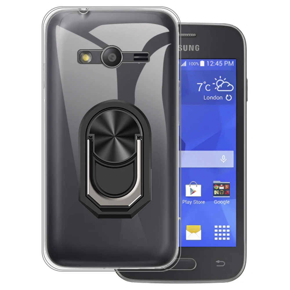 Supporto Per Anello Antiurto Di Lusso Per Samsung Galaxy Ace 4 Custodia Morbida In Silicone Tpu Custodia Protettiva Per Galaxy Ace 4 Lte G313