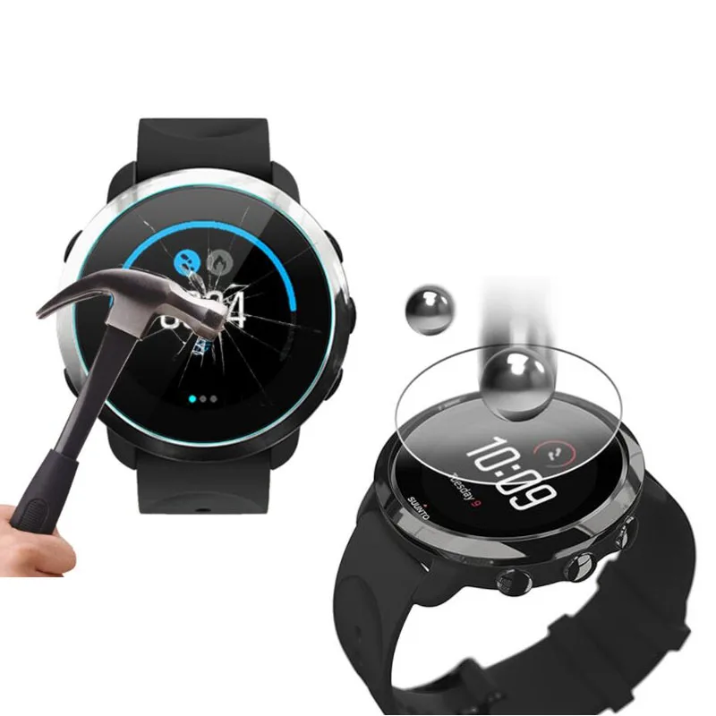 Pellicola Proteggi Schermo In Vetro Temperato Per Suunto 9/Baro/Peak/7/5/D5/3 Fitness/Traverse Alpha Spartan Sport Trainer Polso Hr/Ultra