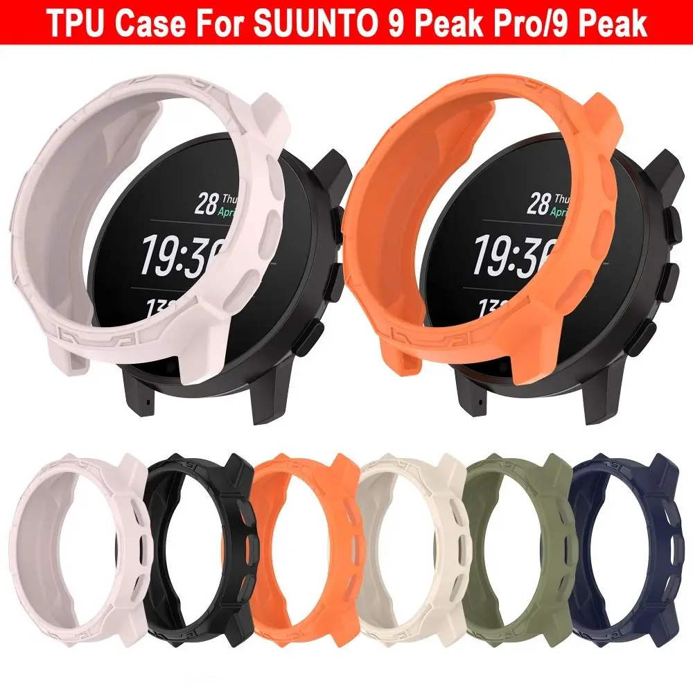 Cornice Della Lunetta Dell'Orologio Per Suunto 9 Peak Pro/9 Peak Smart Bracciale Shell Screen Protector Cover Per Suunto 9 Peak Pro Case