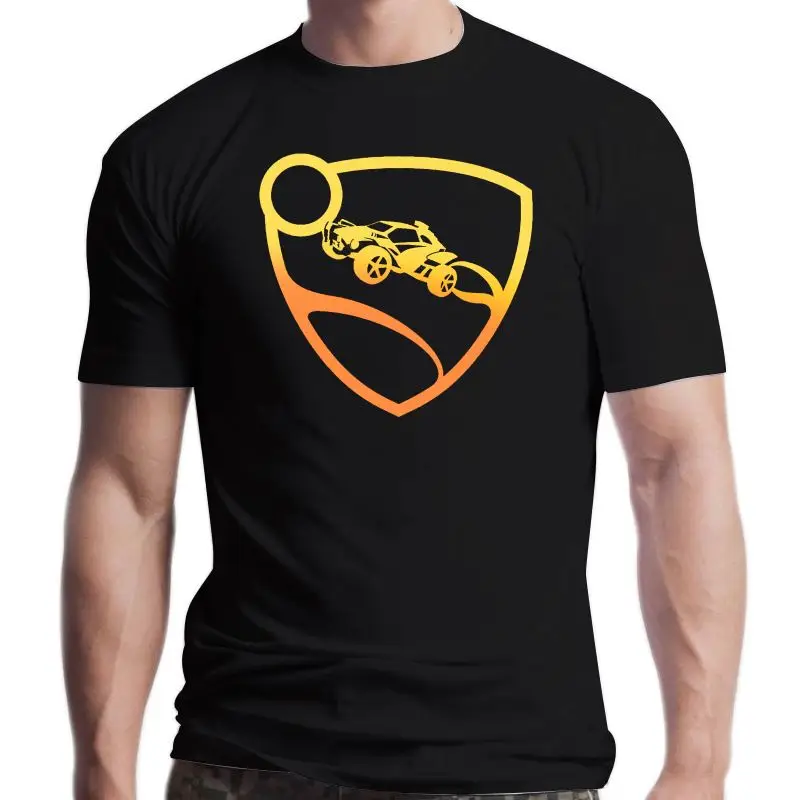T-Shirt Premium Orange Pro Glow Da Uomo New Rocket League