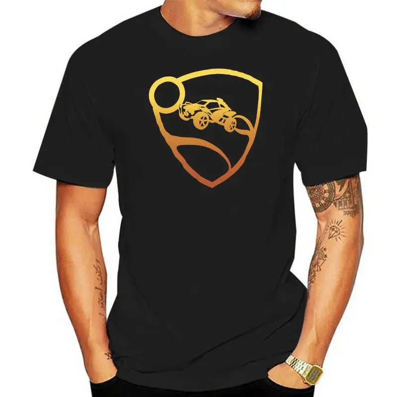 Magliette A Maniche Corte Rocket League Men Orange Pro Glow Premium T Shirt