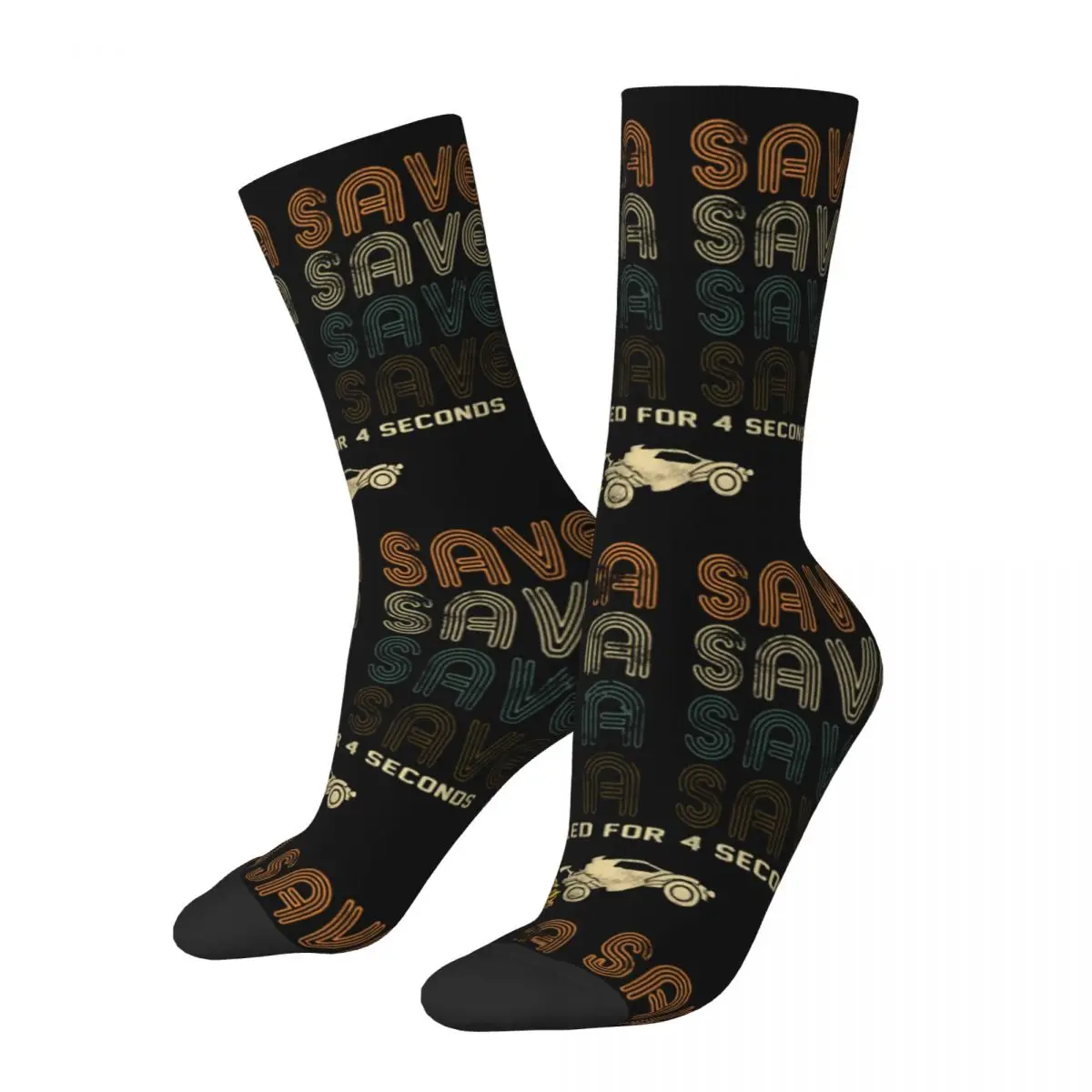 Crazy Compression Rocket Car Soccer What A Save Sock For Men Harajuku Rocket Cool League Quality Pattern Crew Sock Casual