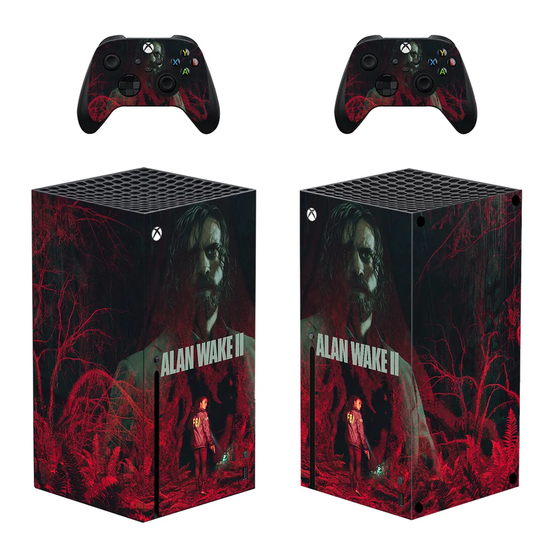 Alan Wake 2 Skin Sticker Decalcomania Cover Per Xbox Series X Console E 2 Controller Skin Vinyl