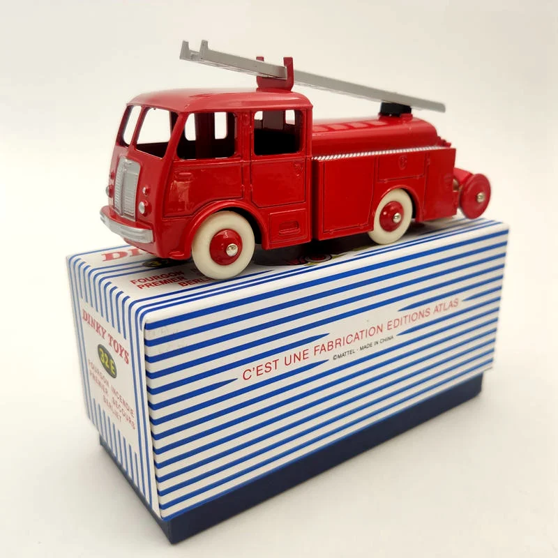 Dinky Giocattoli 32E Atlas Fourgon Incendie Premier Secours Berliet Modelli Diecast