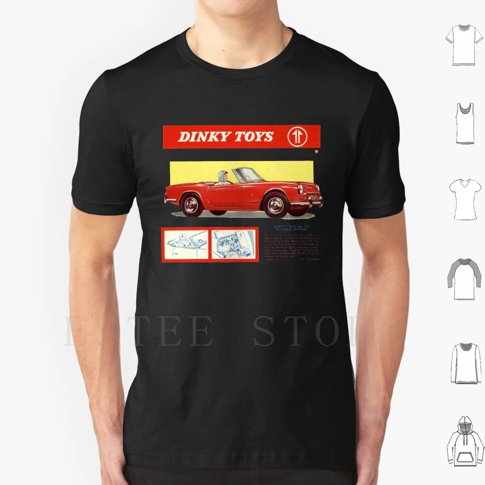 Spitfire T Shirt Uomo Cotone 6Xl Spitfire Tr7 Pagoda Ite Sprint Dinky Corgi Pressofuso Giocattolo Pressofuso Giocattoli Auto Auto Classica Auto Classi