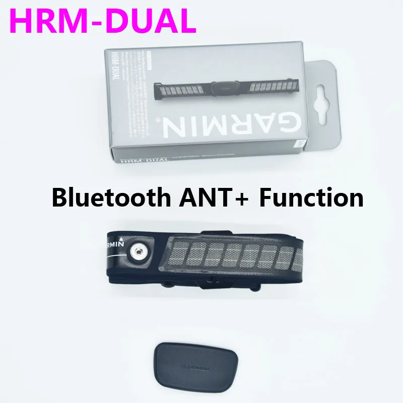 Garmin Hrm-Dual Frequenza Cardiaca Ant & Bluetooth Run Frequenza Cardiaca Nuoto Corsa Ciclismo Per Edge 500 510 705 735Xt Cinturino Fenix3 2020