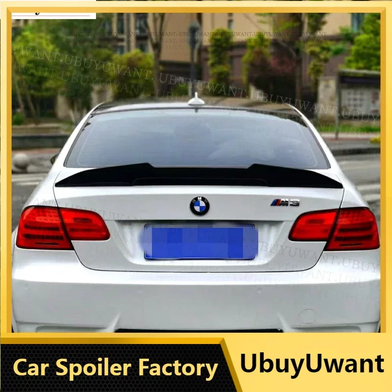 Psm Style In Fibra Di Carbonio Tetto Posteriore Spoiler Tronco Lip Boot Wing Per Bmw E92 Spoiler 2005-2012 Bmw Serie 3 2 Porte E92 M3 E92 Coupe