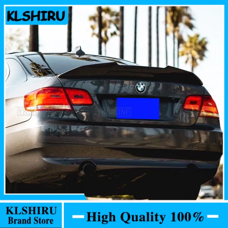 Psm Style In Fibra Di Carbonio Tetto Posteriore Spoiler Tronco Lip Boot Wing Per Bmw E92 Spoiler 2005-2012 Bmw Serie 3 2 Porte E92 M3 E92 Coupe