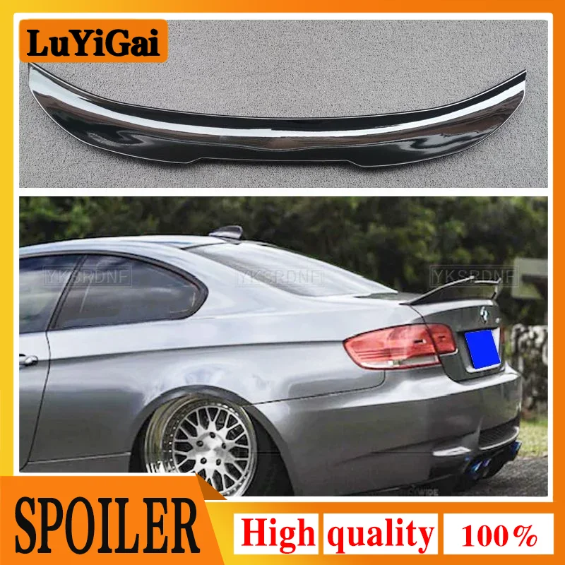 Psm Style In Fibra Di Carbonio Tetto Posteriore Spoiler Tronco Lip Boot Wing Per Bmw E92 Spoiler 2005-2012 Bmw Serie 3 2 Porte E92 M3 E92 Coupe