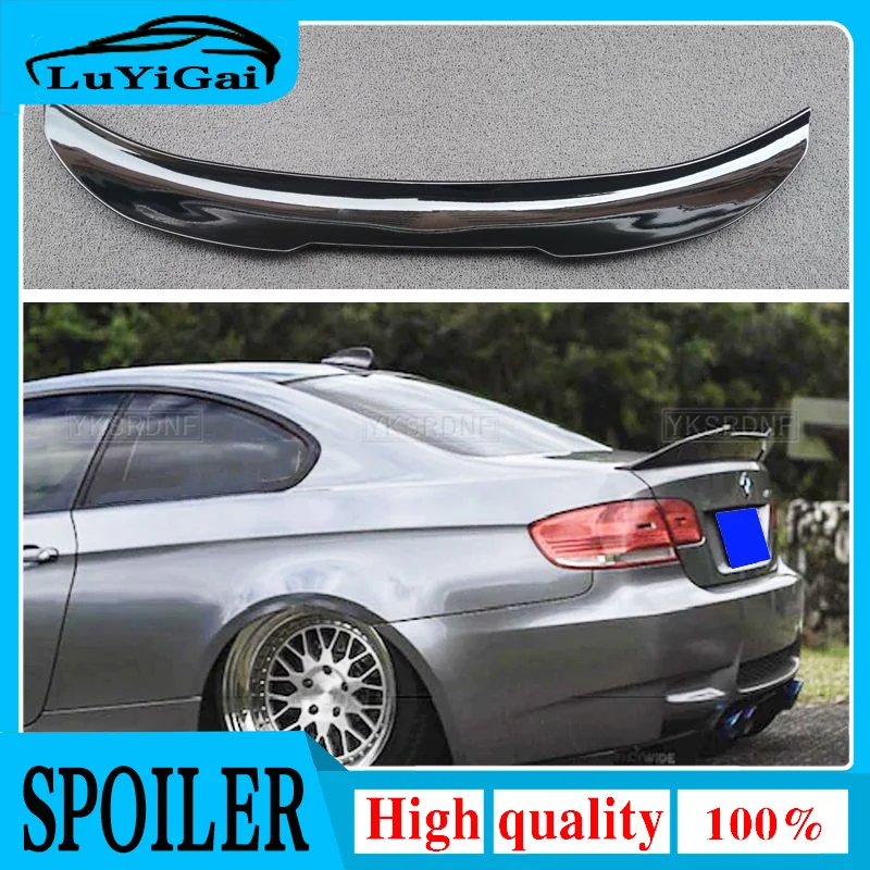 Psm Style In Fibra Di Carbonio Tetto Posteriore Spoiler Tronco Lip Boot Wing Per Bmw E92 Spoiler 2005-2012 Bmw Serie 3 2 Porte E92 M3 E92 Coupe