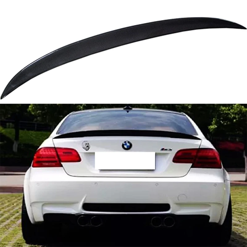 P Style For Bmw E92 Spoiler 3 Series 2 Door E92 M3 & E92 Coupe Carbon Spoiler Performance Style 2005 - 2012