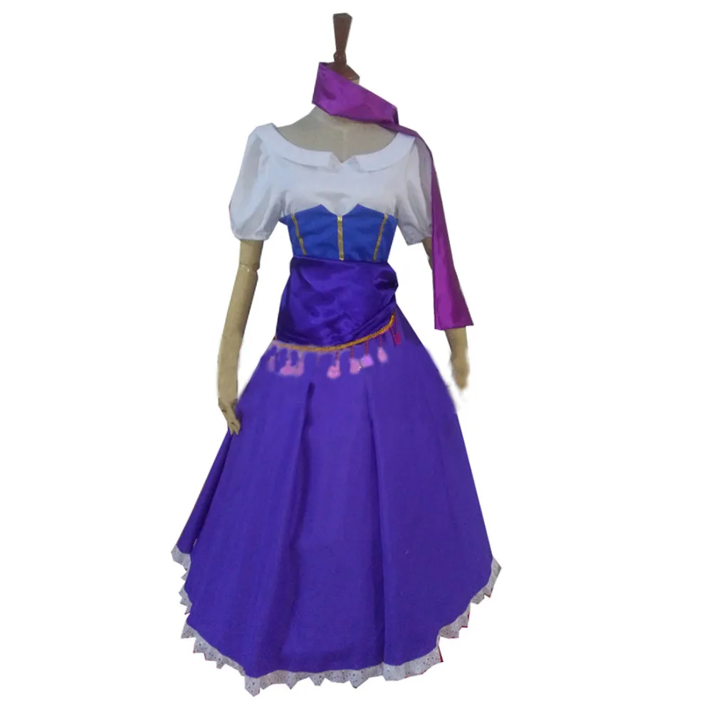 2018 Esmeralda Fancy Dress The Hunchback Of Notre Dame Donne Adulte Costume Cosplay Di Halloween Su Misura
