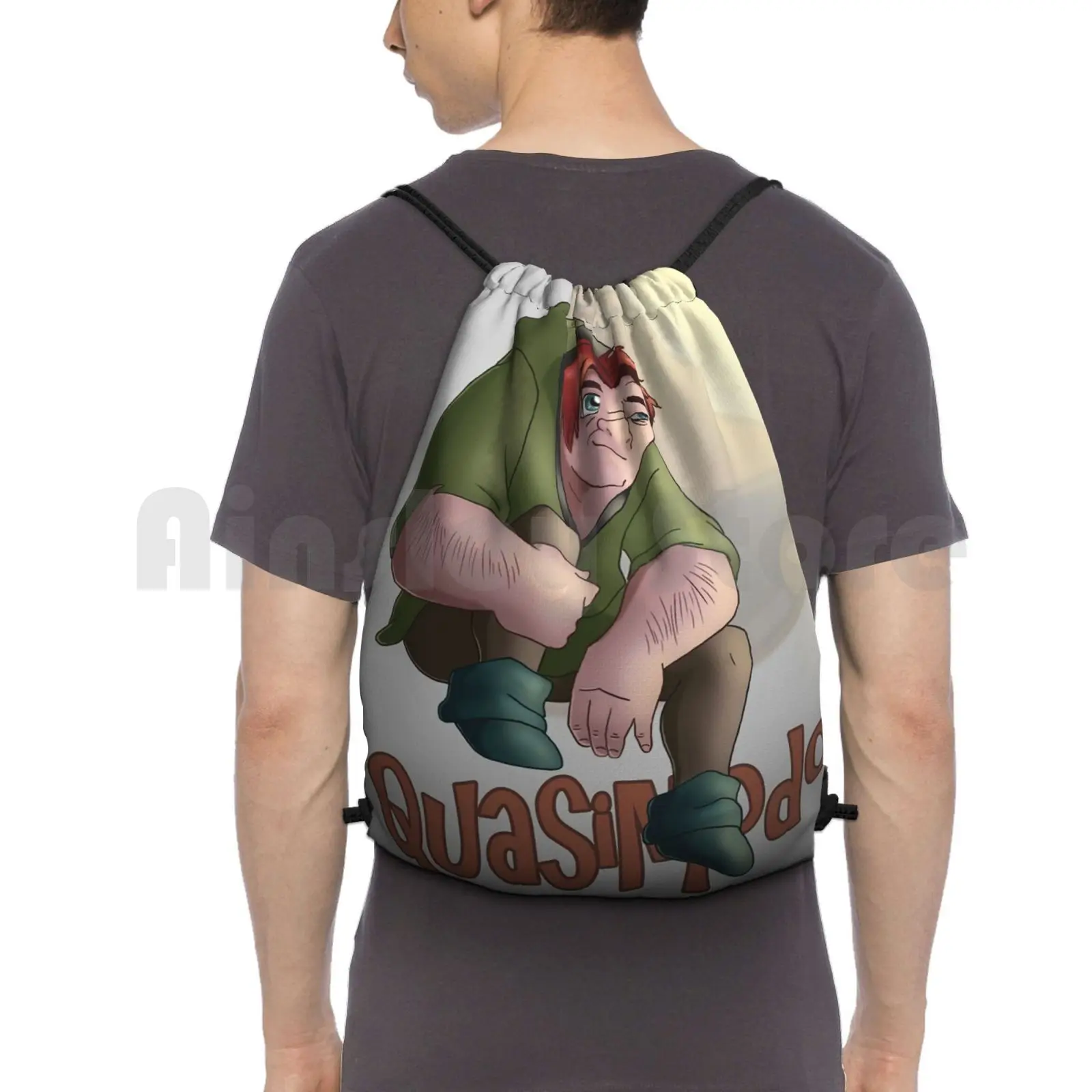 Gobbo Di Notre Dame Quasimodo Zaino Borsa Con Coulisse Equitazione Arrampicata Borsa Da Palestra Gobbo Di Notre Dame Quasimodo