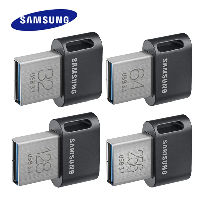 Samsung Fitplus Usb 3.1 Usb Flash Drive 64Gb 300 Mb/S Pendrive Mini Usb Memory Stick 128Gb 256Gb 400 Mb/S Pen Drive