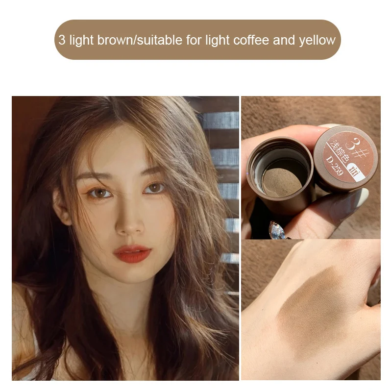 Mushroom Head Puff Waterproof Promuove La Crescita Dei Capelli Ottimizza La Linea Dei Capelli Facile Da Usare Natural Hairline Enhancement Powder 3 Co
