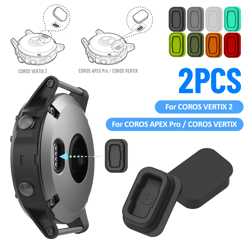 2 Pezzi Nuovo Tappo Di Copertura Antipolvere Compatibile Con Coros Apex 42Mm/46Mm Coros Pace 2 Coros Apex Pro Coros Vertix/Vertix 2 Accessori