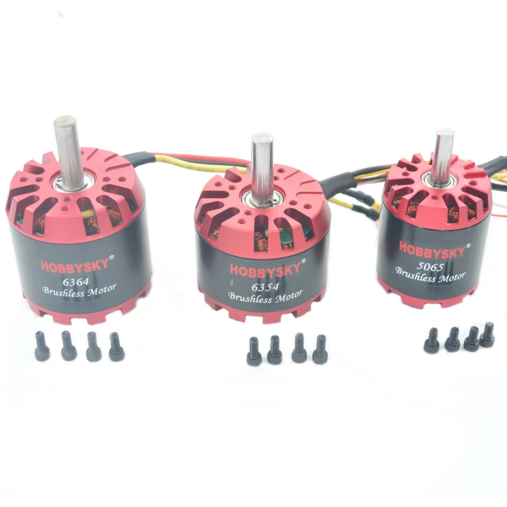 Hobbyky 12S 180Kv Motore Brushless Dc 6354 Per Mountainboard/E-Skateboard/Scooter Elettrico