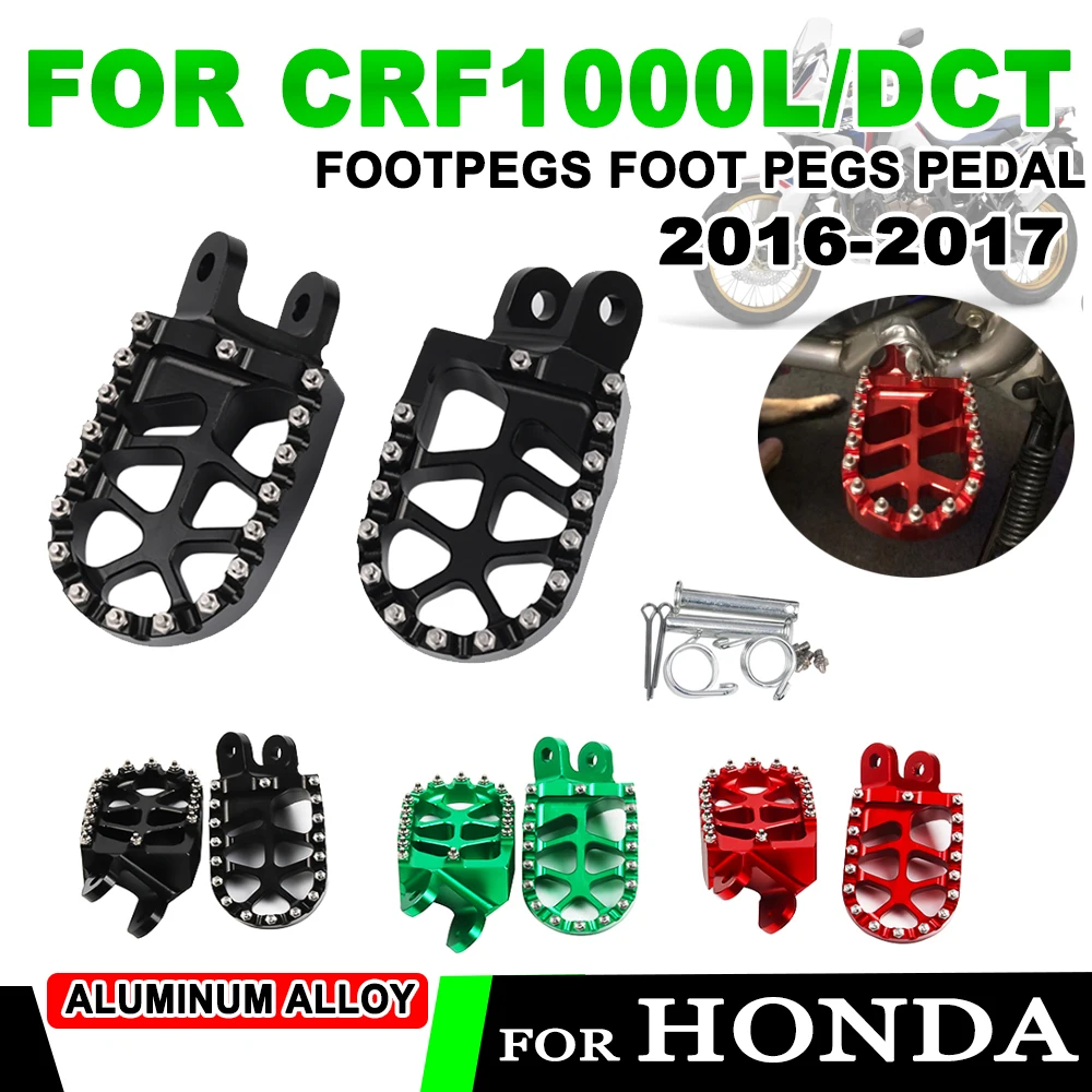Per Honda Africa Twin Crf1000L Crf1000 Crf 1000 L 1000L Dct 2016 2017 Accessori Moto Poggiapiedi Pedane Pedane Pedali
