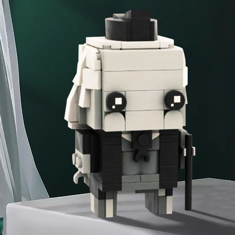 Gobricks Moc First Doctor Brickheadz Building Blocks Film Doctor Of Who Figure Modello Fai Da Te Giocattoli Per Bambini Set Di Mattoni Regalo Per Adul