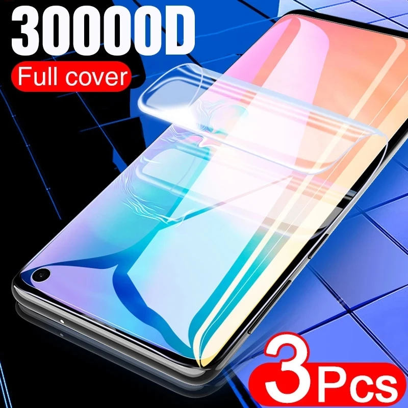 Pellicola Protettiva Per Schermo 3 Pezzi Pellicola Idrogel Per Samsung Galaxy S6 S7 S2 S8 Plus Pellicola Protettiva Per Samsung S5 Mini S4 S3 Neo S Ii