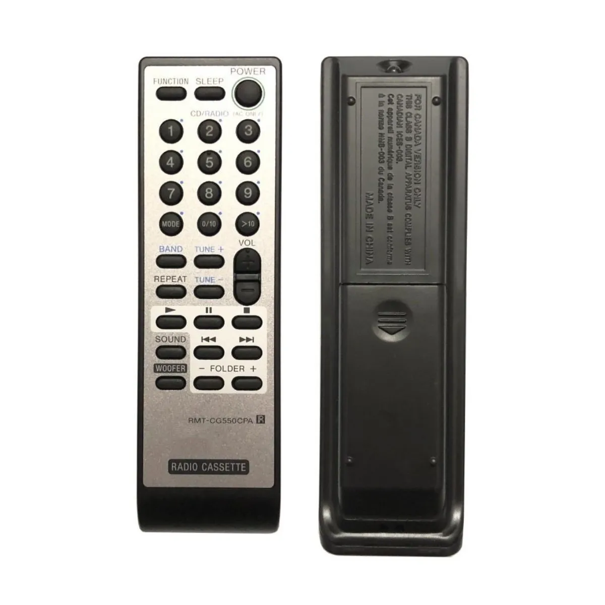 Nuovo Telecomando Intelligente Adatto Per Cassetta Radio Sony Rmt-Cg500A Cfd-G500 Cfd-G505