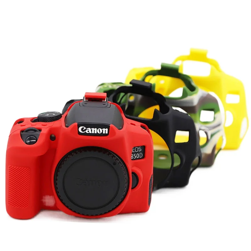 Custodia Protettiva In Gomma Morbida Con Protezione In Silicone Dslr Custodia Protettiva Per Canon 850D T8I