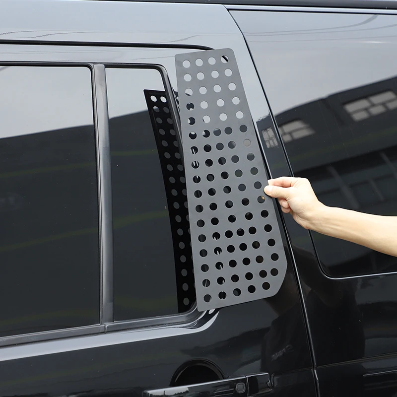 Per Land Rover Discovery 3 2004-2009 Discovery 4 2010-2016 Dettagli Esterni Car Rear Window Glass Guard Plate Accessori Auto