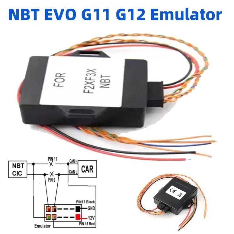 Per Bmw Cic Retrofit Emulator Plug & Play Per Bmw F2X F3X F25 X3 E9X Attiva Navi/Attivazione Del Controllo Vocale/Video In Movimento