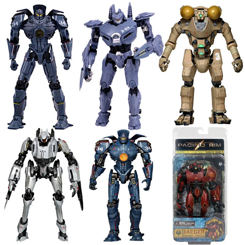 Neca Pacific Rim Action Figure Horizon Warrior Cherno Alpha Striker Eureka Tacit Ronin Mecha Figurine Toys Anime Figuras Model
