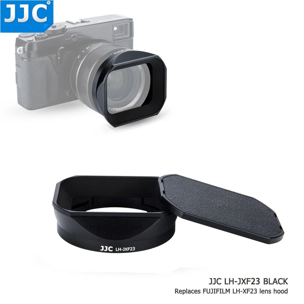 Jjc Lens Hood Per Fujinon Xf 23 Millimetri F1.4 E 56 Millimetri F1.2 R (Apd) Su Fuji X-T30 X-T20 X-T10 X-Pro2 X-Pro1 X-T3 X-T2 Xt3 Sostituire Lh-Xf23