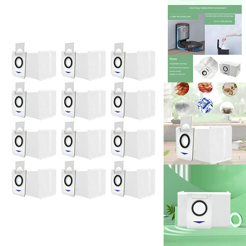 Sacchetto Della Polvere Per Ecovacs Deebot X1/X1 Omni/T10 Turbo/T10 Omni/T20 Pro /T20 Omni/ T20 Pro Plus Robot Vacuum Bag