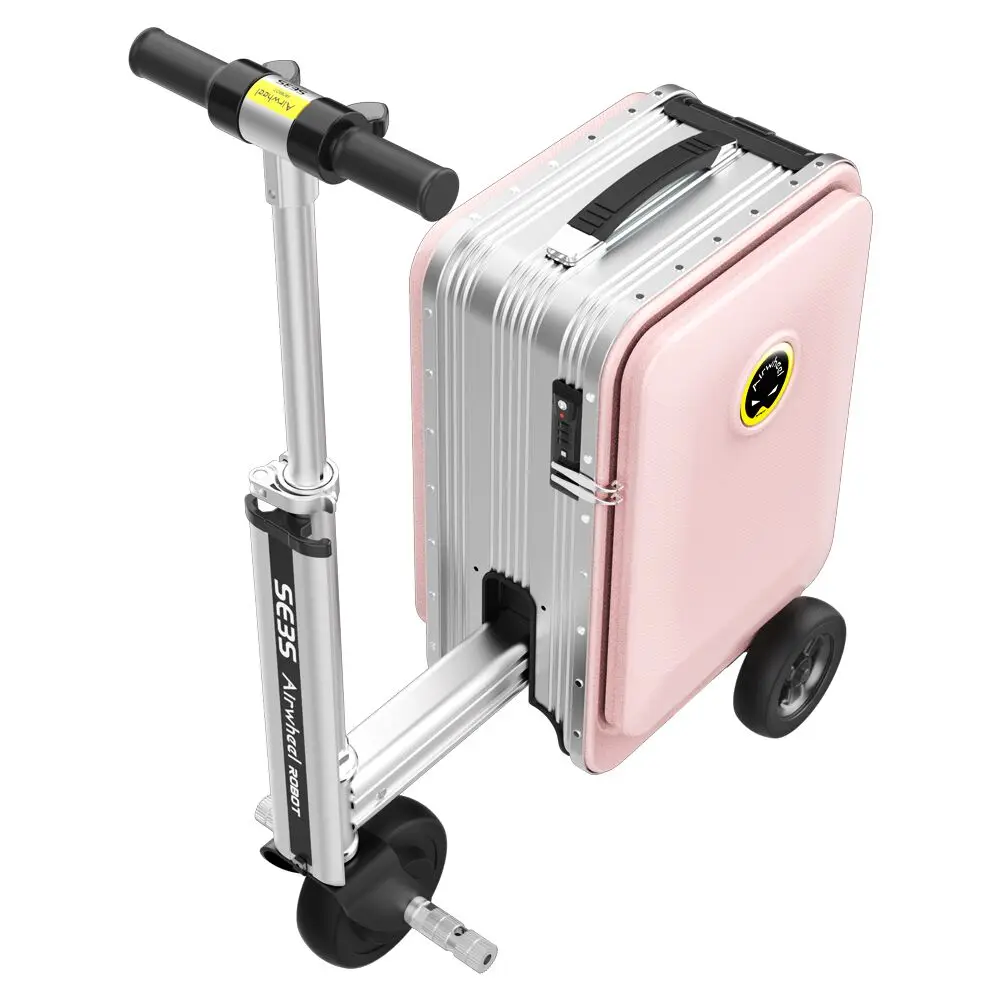 Pink Airwheel Smart Rideable Valigia Valigie Scooter Elettrico Telescopico Se3 S
