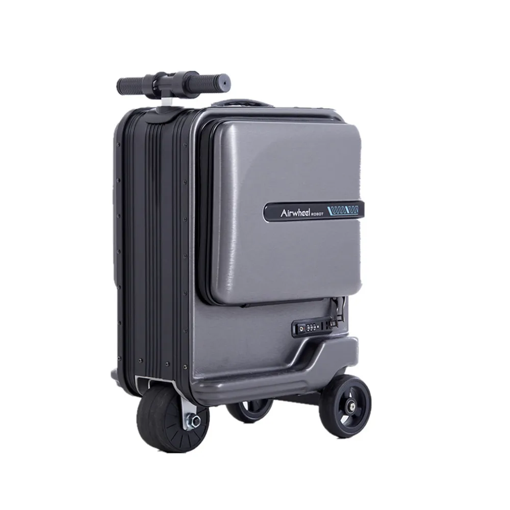 Popolare Viaggio Rideable Valigia Airwheel Con Power Bank Rimovibile Batte Se3Mini