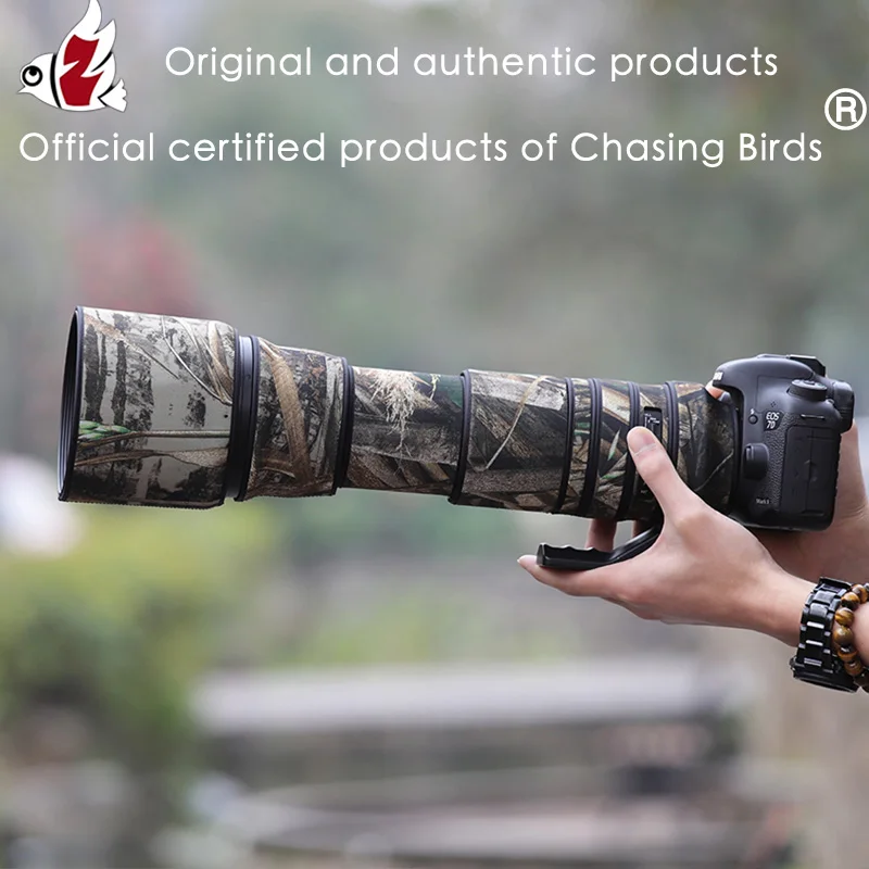 Chasing Birds Camouflage Lens Coat Per Tamron Sp 150 600 A011 Copertura Protettiva Per Lenti Impermeabile E Antipioggia 150-600 Copriobiettivo