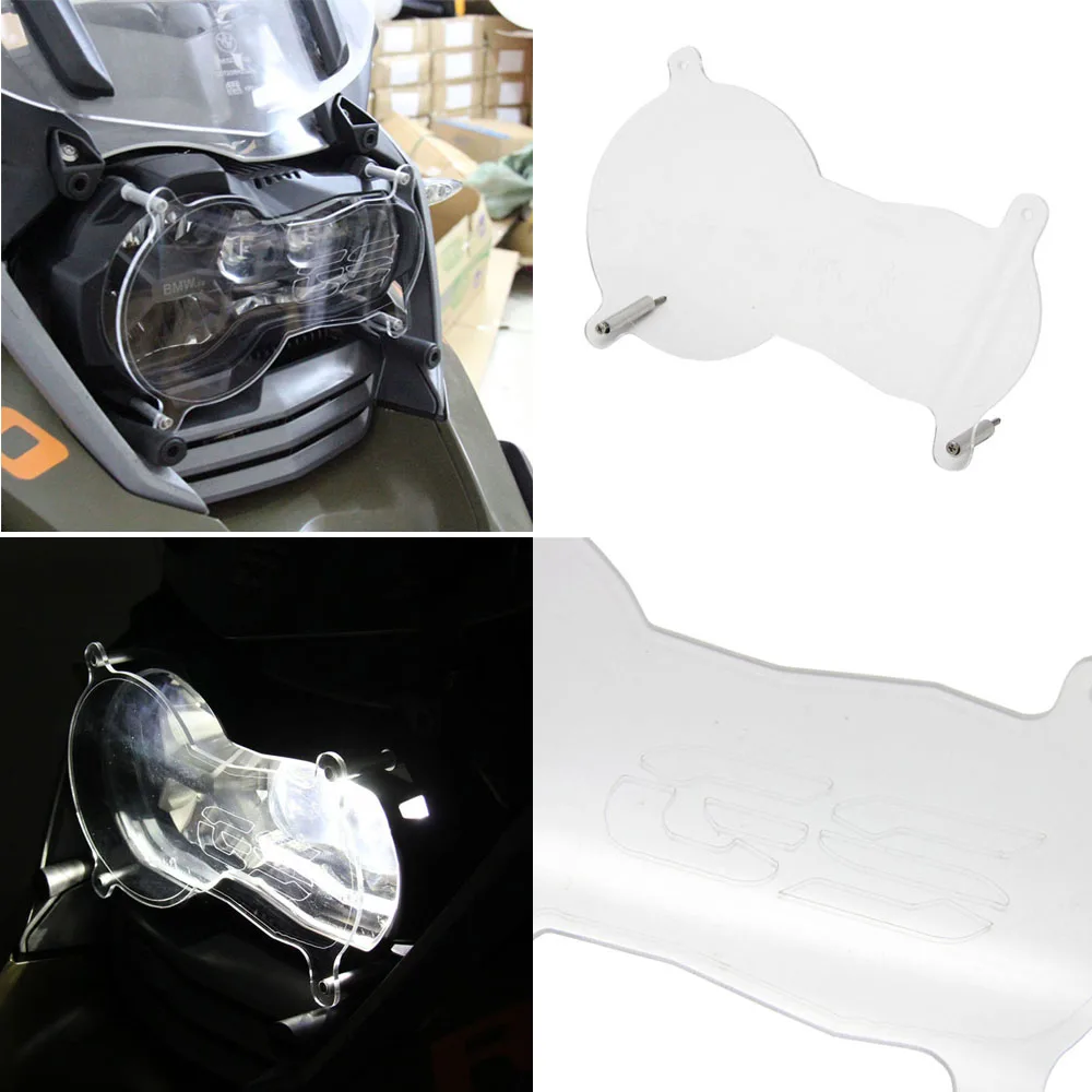 Per Bmw R 1200 Gs Lc Adv 13-20 Accessori Moto Per Bmw R1200Gs Led Griglia Faro Protezione Protezione Lente