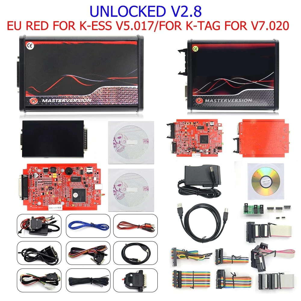 V2.80 Kess Ktag K Tag V7.020 Per K-Ess V2.53 V2 V5.017 Sw V2.25 V2.80 2.53 Ecu Chip Tuning Tool Per K-Tag 7.020 Kess