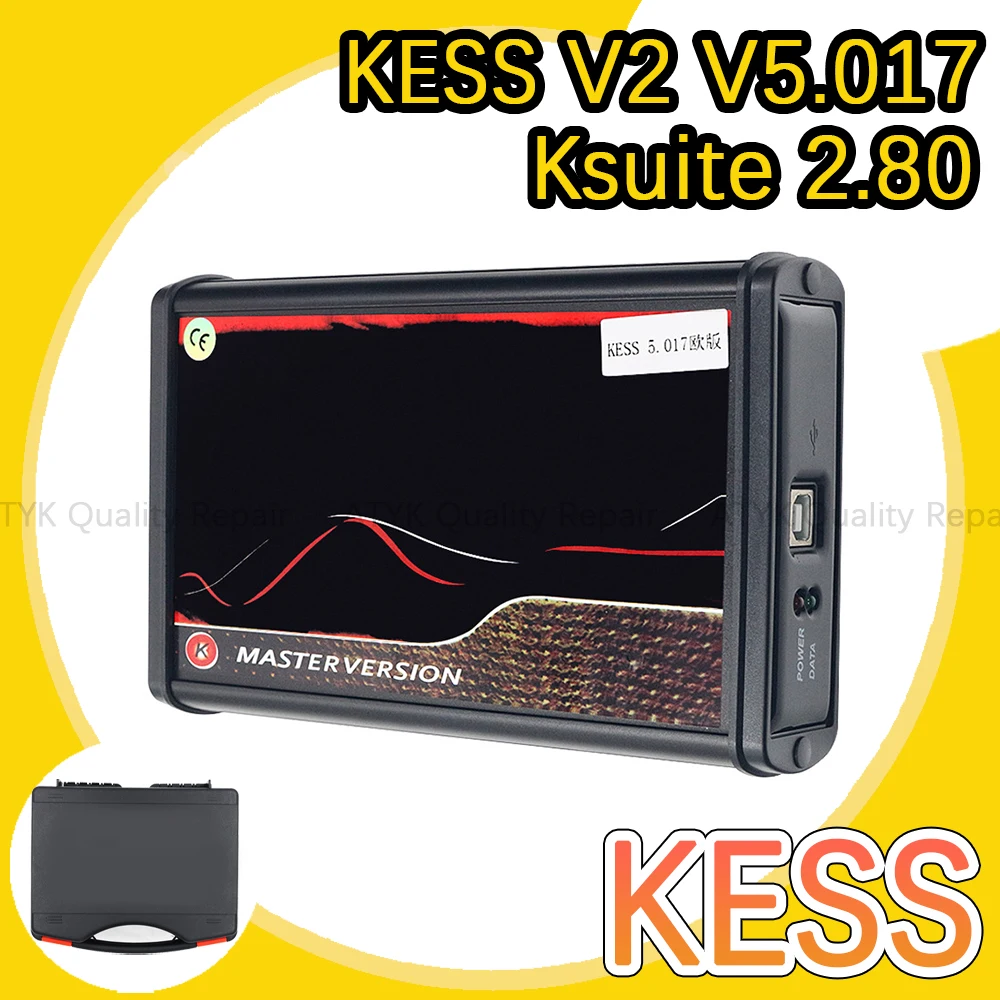 Ksuite 2.80 Kess V2 V5.017 Unlimited 2.80 Eu Red Sw Master Tuning Programmatore Ecu Scanner Obd2 Diagnostica Kess Pour Voiture Auto